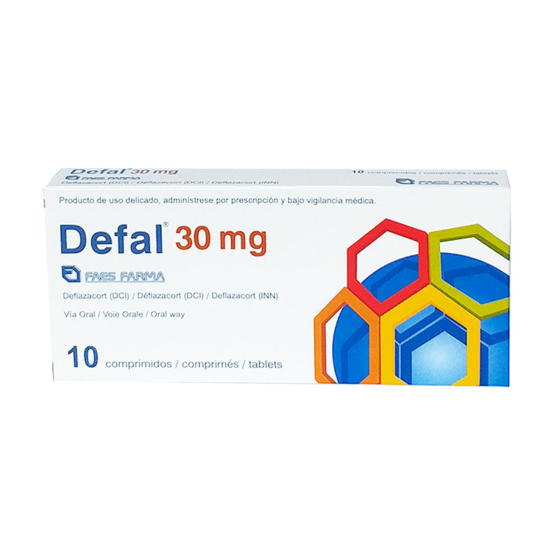 Defal 30 Mg 10 Comprimidos (A)(M)36717 – Droguería Refugio Covelli